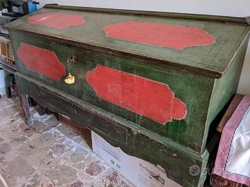 Cassapanca '800 siciliano