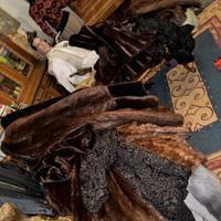 Enorme Stock pellicce vintage 10 pezzi