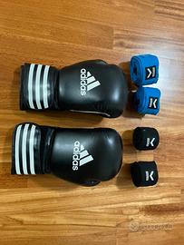 Kit Guantoni Box Adidas + 2kit fasce