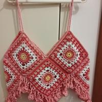 Top bambina estivo uncinetto