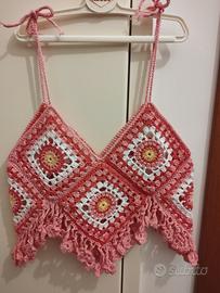 Top bambina estivo uncinetto