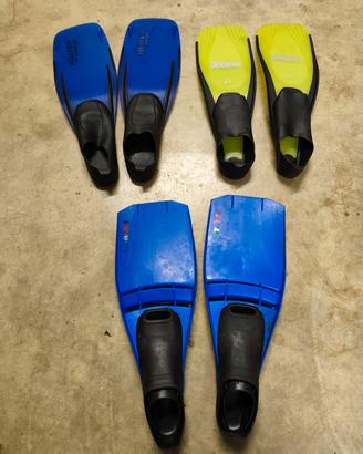 pinne nuoto
