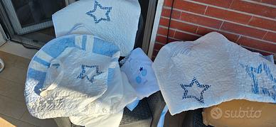 Set biancheria letto bambino 5 pezzi Manterol