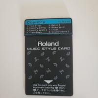 Music Style Card per Roland E70 