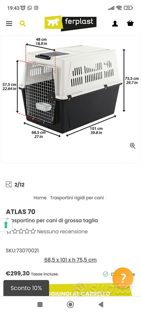 Trasportino x cani da moto - Accessori per animali In vendita a Pistoia