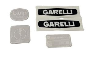 GARELLI GULP FLEX kit completo ADESIVI COLORE NERO