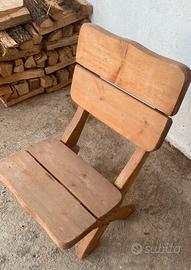 Sedie in legno massello x6