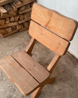 Sedie in legno massello x6