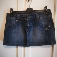 Minigonna in jeans