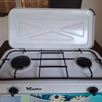 Fornello GPL 2 fuochi