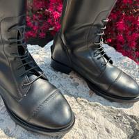 Stivali equitazione HKM monta inglese tg. 36