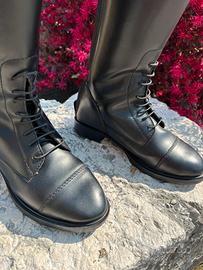 Stivali equitazione HKM monta inglese tg. 36