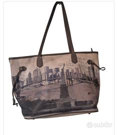 Borsa Shopping Y Not? "Marilyn" New York - Pelle