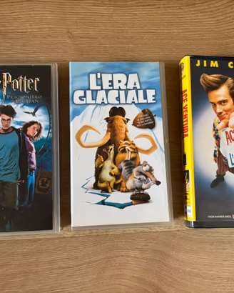 3 video cassette era glaciale Harry Potter ace Ven