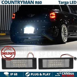Luci Targa Led per MINI Countryman R60 Placchette