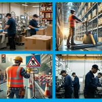 Operaio per produzione, imballaggio o manovale