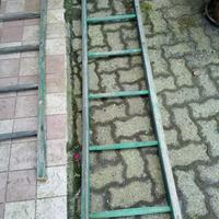 Scale a pioli  legno vintage 