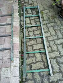 Scale a pioli  legno vintage 