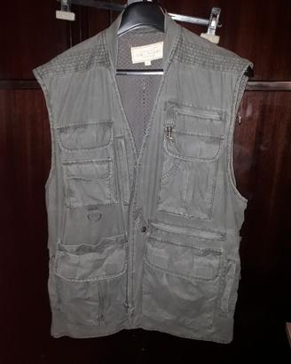 completo gilet tattico e pantaloni 