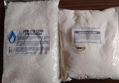 2 PACCHI DI CERA tot. 2KG