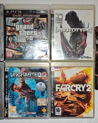 Lotto 21 videogiochi PlayStation 3