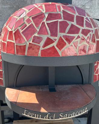 Forno a legna e gas a legna per pizza pane ecc