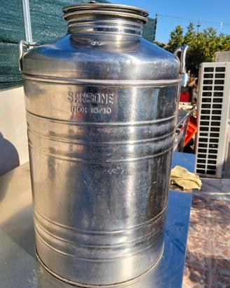 Contenitore acciaio inox 50 LT 