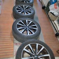 CERCHI IN LEGA  18 + GOMME CONTINENTAL 235/50/18