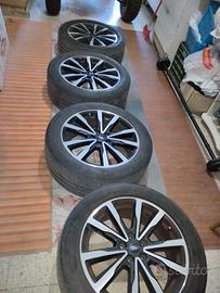 CERCHI IN LEGA  18 + GOMME CONTINENTAL 235/50/18