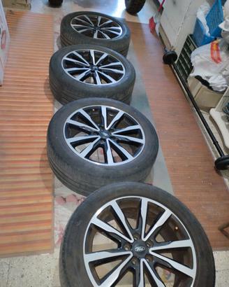 CERCHI IN LEGA  18 + GOMME CONTINENTAL 235/50/18