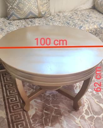 TAVOLO rotondo 100 cm x 62 cm