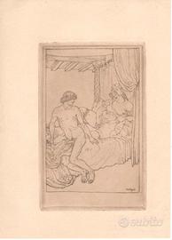 stampa quadro Giuseppe e la moglie di Putifarre