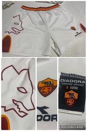 Pantaloncini da calcio as roma