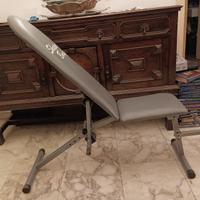 Panca pesi palestra pieghevole reclinabile