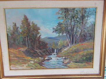 Quadro noto pittore livornese