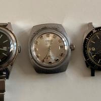 Lotto 3 orologi diver Rouan, Titanus, Diantus