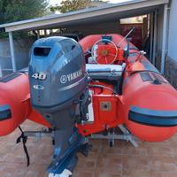 Gommone motore e carrello omologato