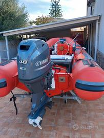 Gommone motore e carrello omologato