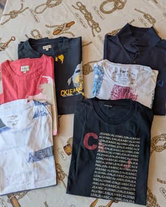 maglie CK e Guess taglia M ed L uomo