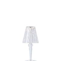 Lampada Kartell Battery trasparente cristallo