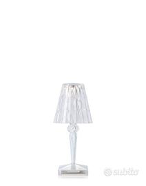Lampada Kartell Battery trasparente cristallo