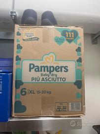 Pannolini Pampers Baby-dry taglia 6