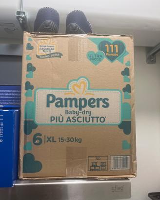 Pannolini Pampers Baby-dry taglia 6