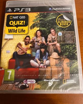 Nat Geo Quiz! Wild Life PS3 Nuovo