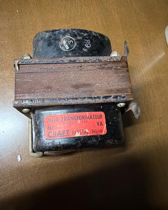 Autotrasformatore vintage CRAFT300VA x juke box 60