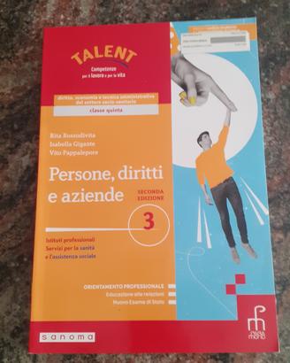Libro "Persone, diritti e aziende" vol. 3