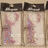 cover per cellulare con brillantini e glitter 