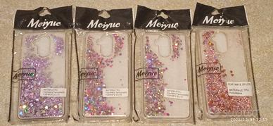 cover per cellulare con brillantini e glitter 