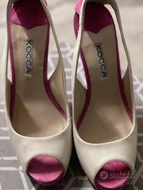 Decollette’ Kocca rosa e beige