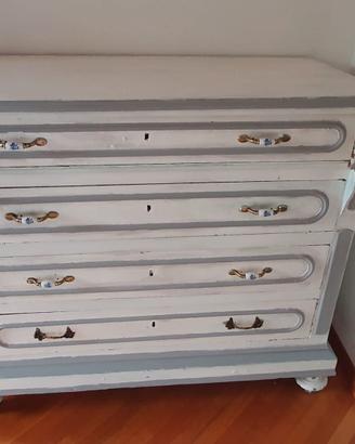 cassettone vintage shabby